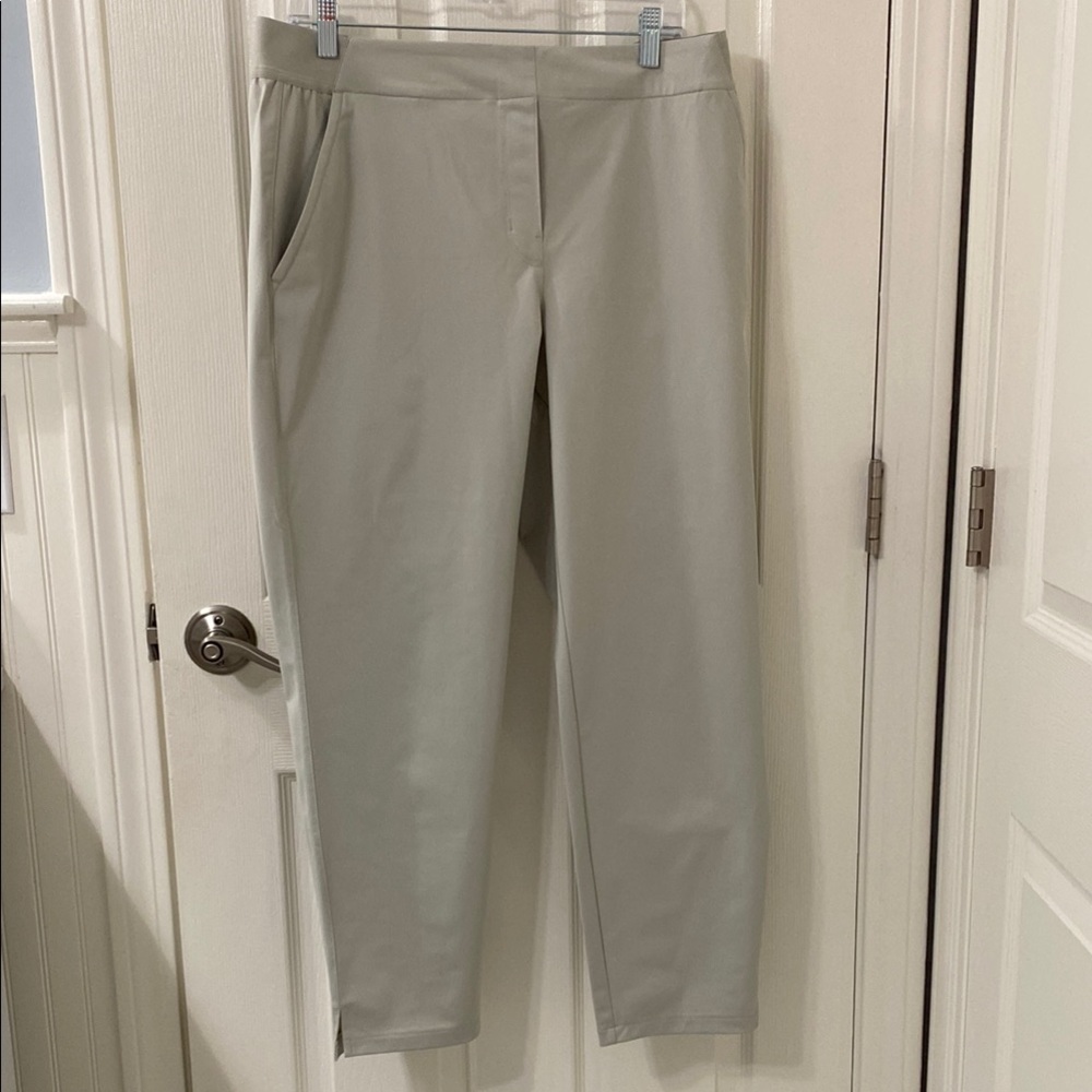 Vineyard Vines Stylish Ice Pebble Pull-On Knit Twill Pants